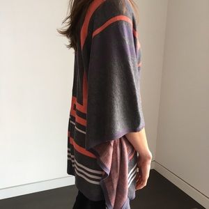 Gentle Fawn Sweater Poncho